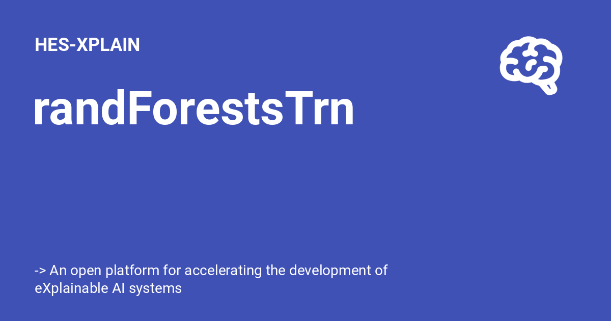 randForestsTrn - HES-XPLAIN